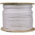 Lehigh Group/Crawford Prod Wellington Rope, 3/8 In Dia, 600 Ft L, 292 Lb Working Load, Nylon, White 10999